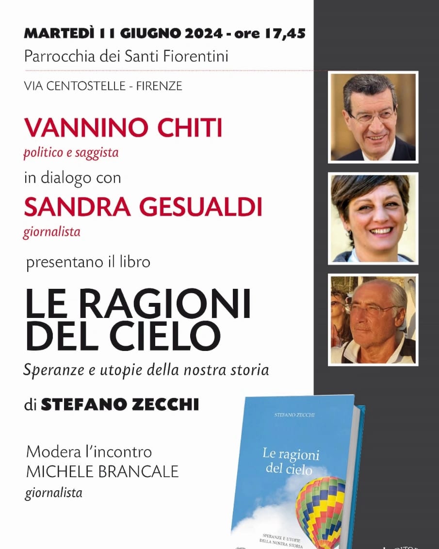 presentazione libro, le ragioni del cielo