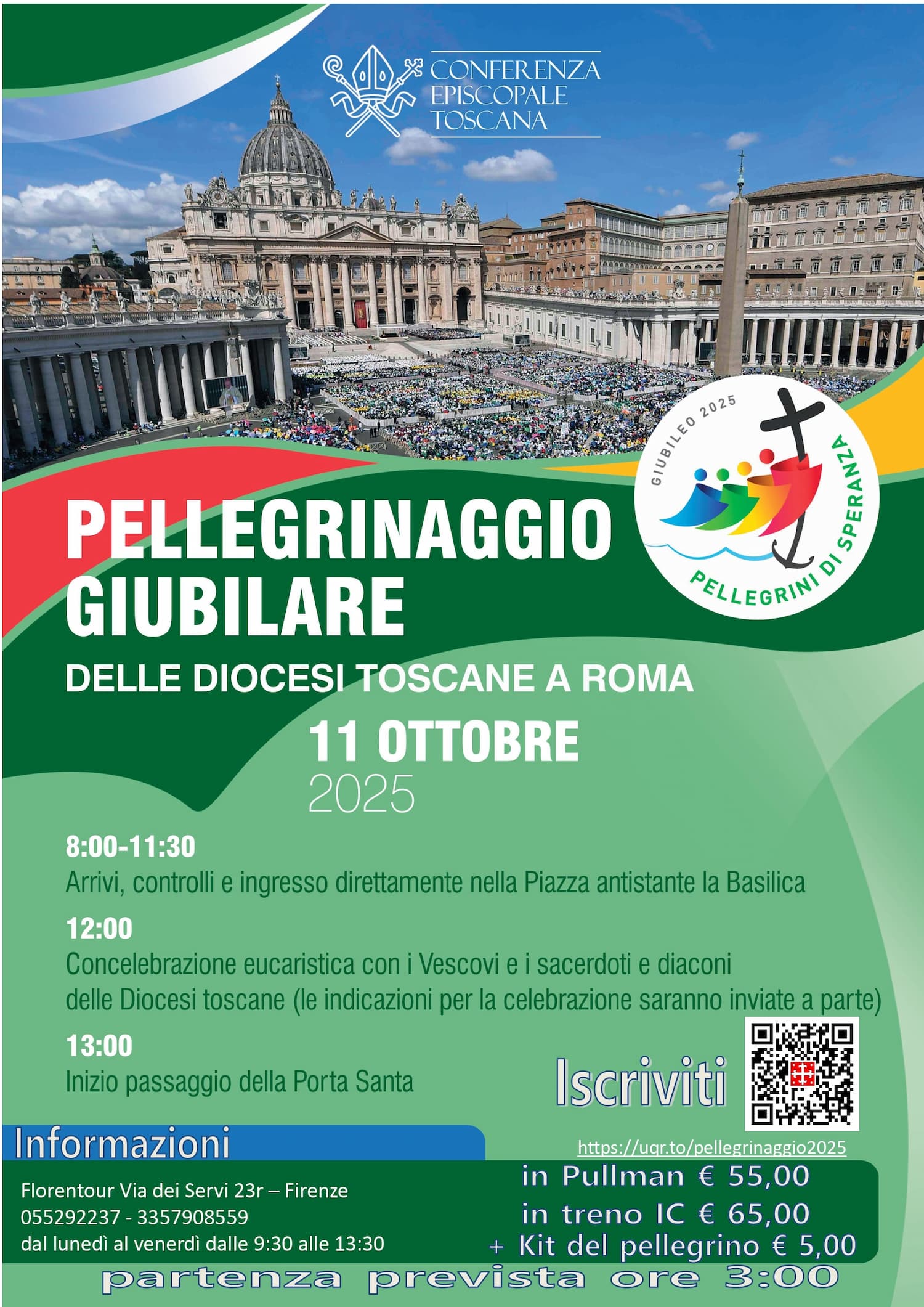 Pellegrinaggio Giubilare delle Diocesi Toscane a Roma