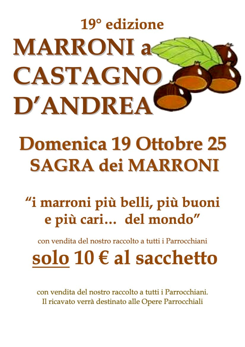 marroni castagno 2025